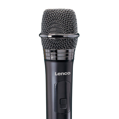 Lenco - MCW-020BK - Set mit 2 kabellosen Mikrofonen