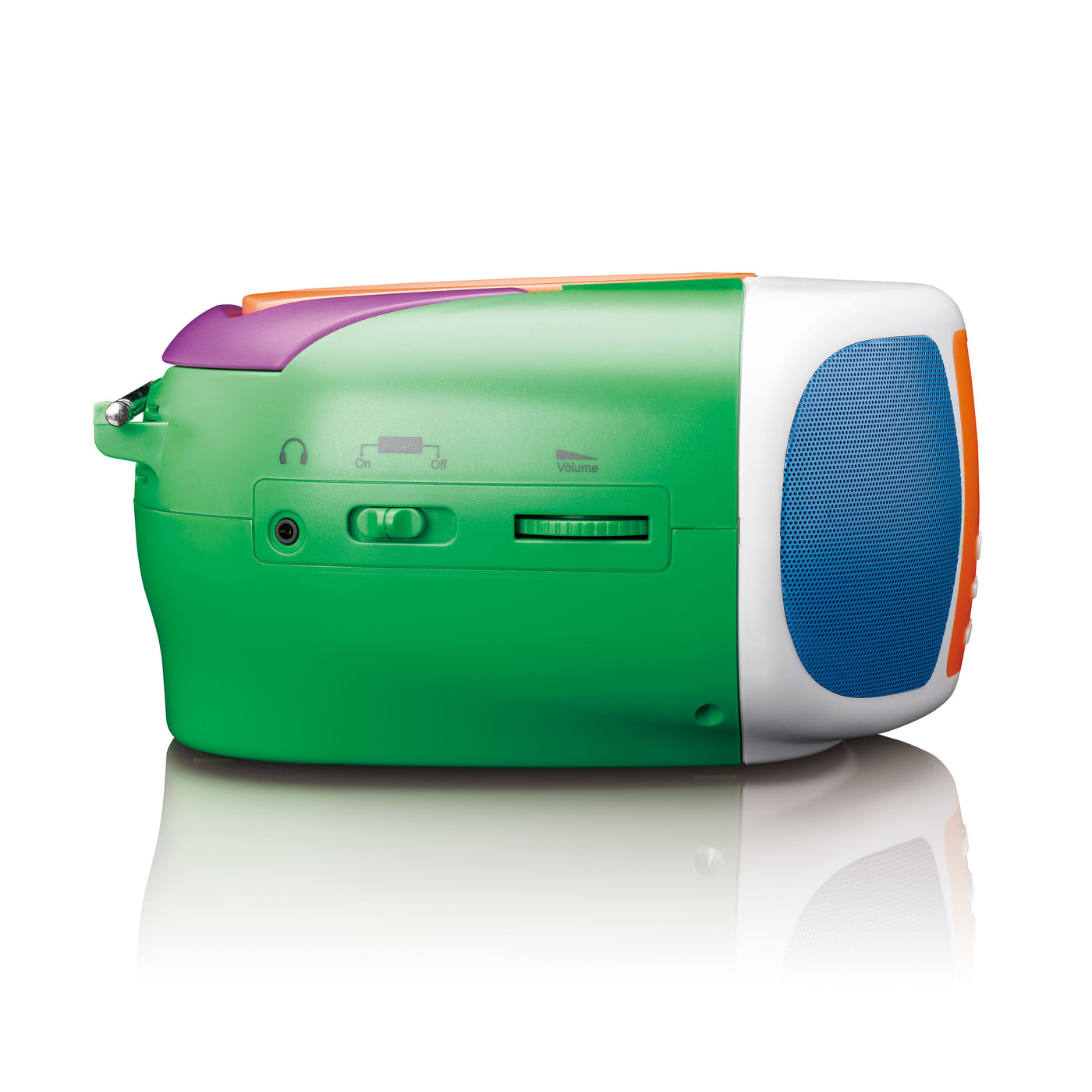 Lenco SCD-860BK - Tragbares DAB+/FM-Radio mit Bluetooth®, CD-Player und großem LCD-Farbdisplay - Schwarz