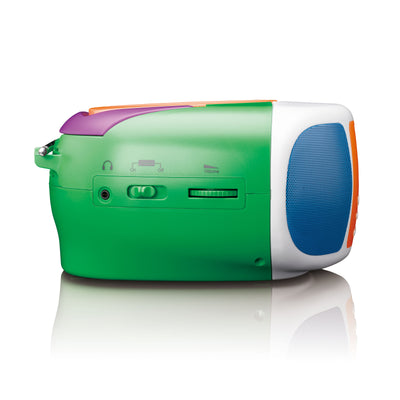 Lenco SCD-860BK - Tragbares DAB+/FM-Radio mit Bluetooth®, CD-Player und großem LCD-Farbdisplay - Schwarz