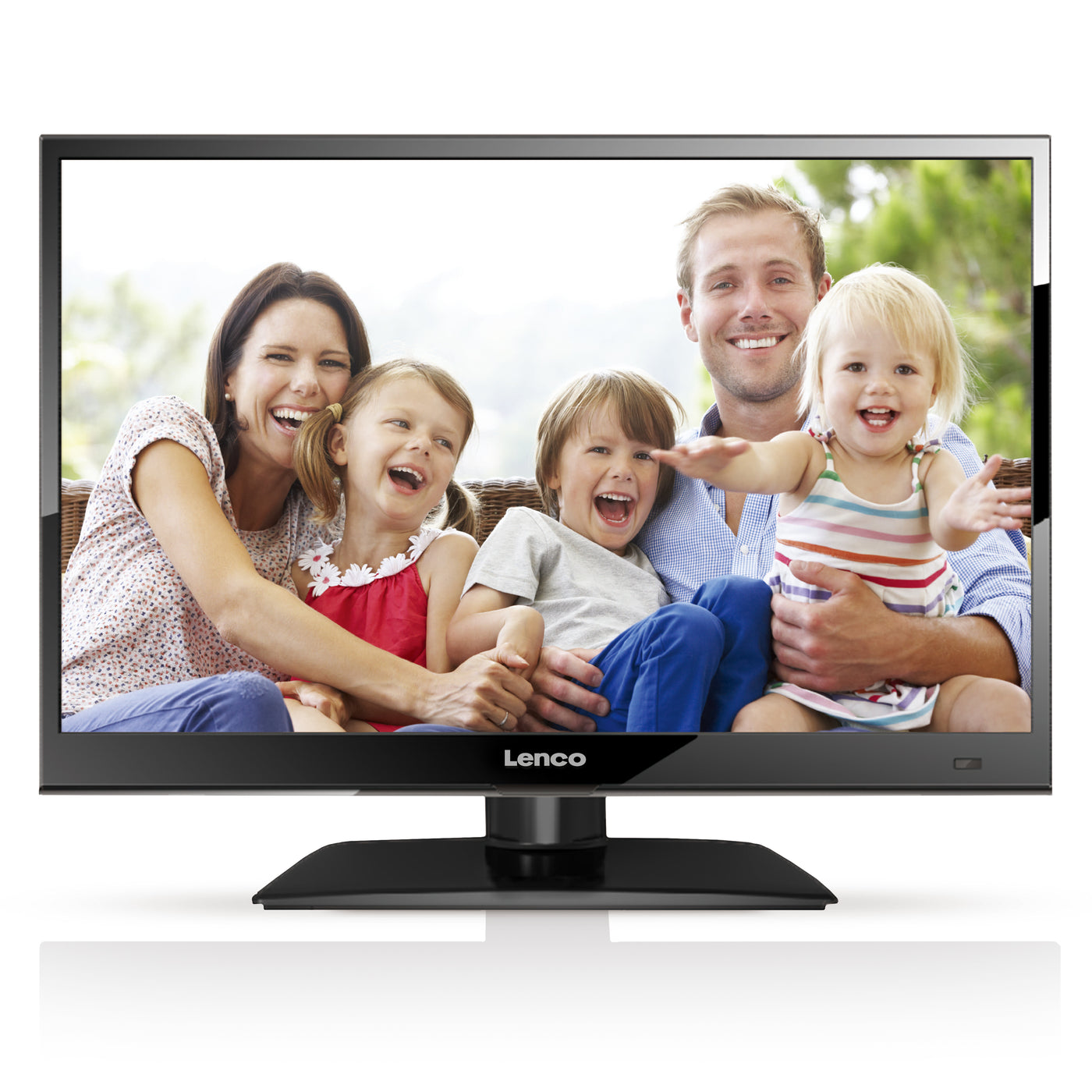 Lenco DVL-1662BK - 16 Zoll (40cm) HD-LED Fernseher mit integriertem DVD-Player - Triple Tuner (DVB-T/T2/S2/C) - 12 Volt Zubehör - Schwarz