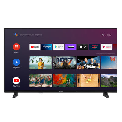 Lenco LED-4044BK - 40-Zoll Android-Smart-TV, Full HD, schwarz