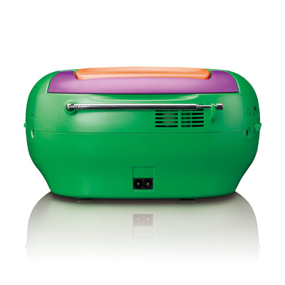 Lenco SCD-860BK - Tragbares DAB+/FM-Radio mit Bluetooth®, CD-Player und großem LCD-Farbdisplay - Schwarz