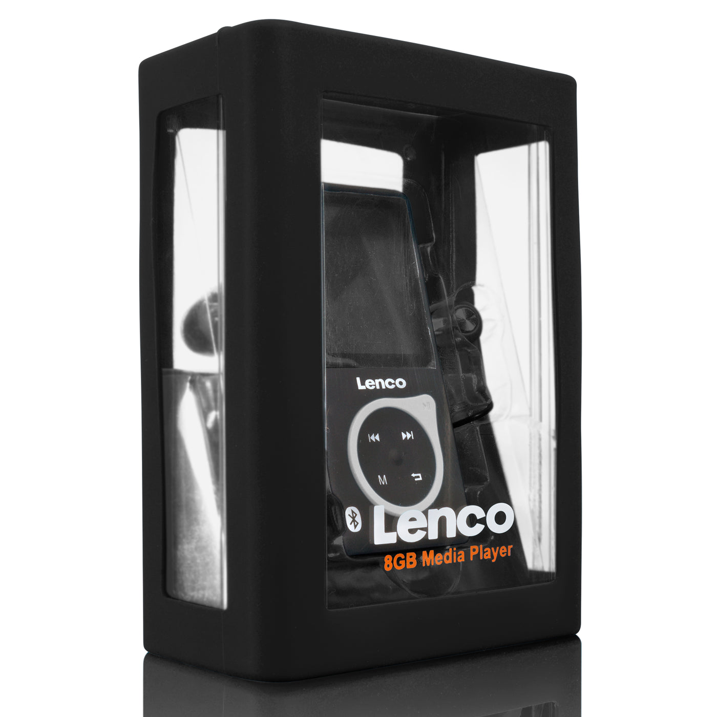 Lenco XEMIO-768 Grey - MP3/MP4-Player mit Bluetooth® - 8 GB Mikro-SD-Speicherkarte - 1,8" Farbdisplay - Grau