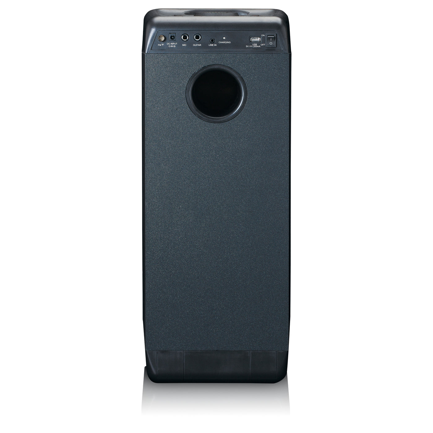Lenco PA-200BK - PA-Anlage - 100 Watt RMS - Bluetooth® - Frontbeleuchtung - Fernbedienung