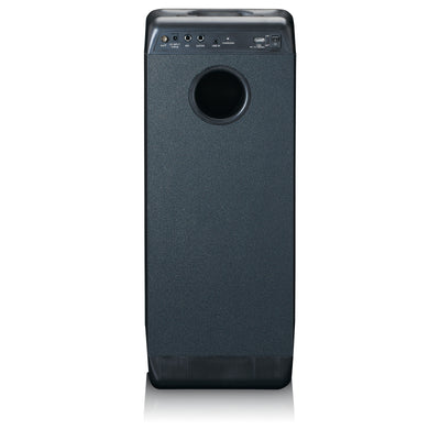 Lenco PA-200BK - PA-Anlage - 100 Watt RMS - Bluetooth® - Frontbeleuchtung - Fernbedienung