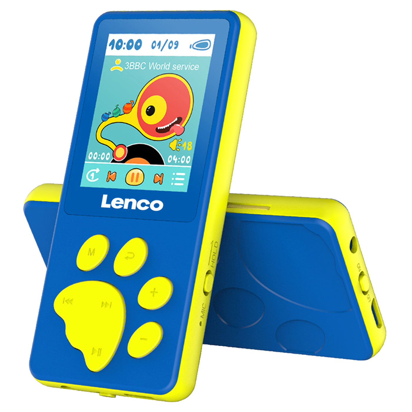 Lenco Xemio-560BU - MP3-/MP4-Player mit 8GB Speicher - Blau
