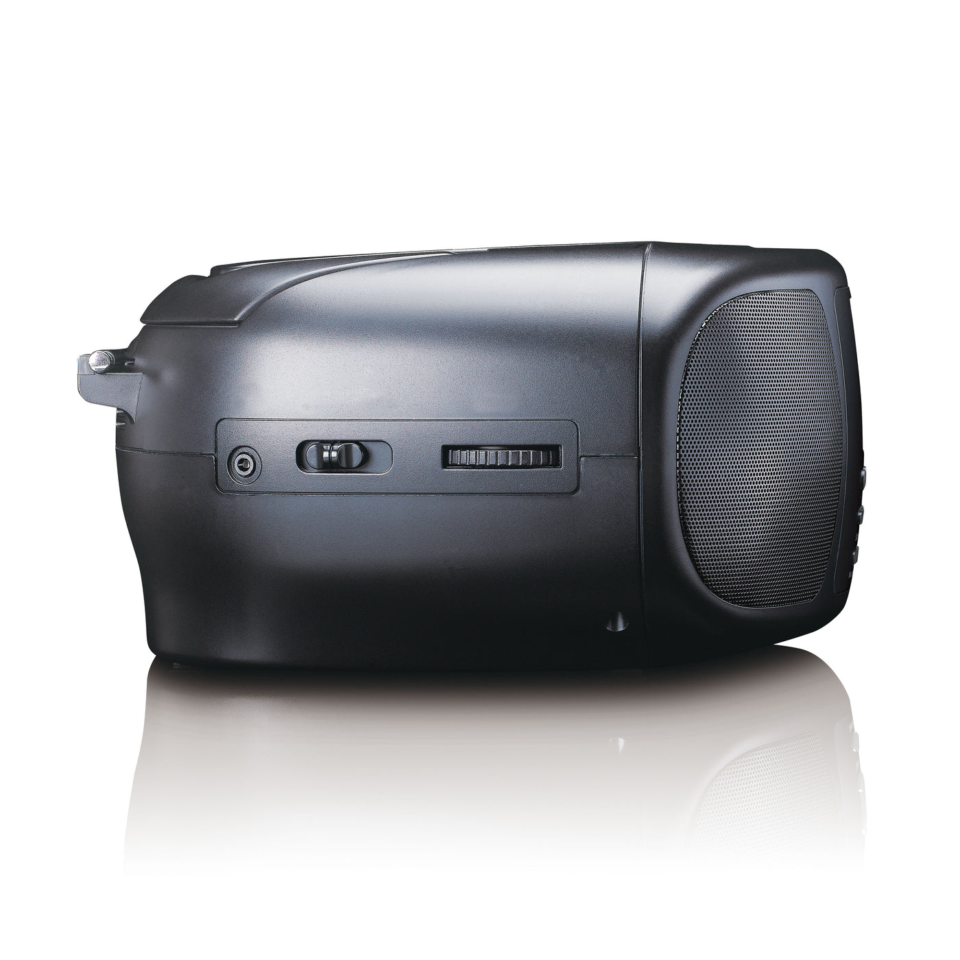 Lenco SCD-6000BK - Tragbares Internetradio mit DAB+/FM, Bluetooth®, CD-Player und großem LCD-Farbdisplay - Schwarz