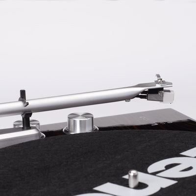 Lenco LBT-188WA - Plattenspieler mit Riemenantrieb, Bluetooth® und Anti-Skating, dunkelbraun