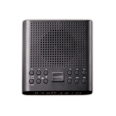 Lenco CR-606BK - Radiowecker mit DAB+/UKW, Bluetooth® und großem dimmbarem LCD-Display - Schwarz