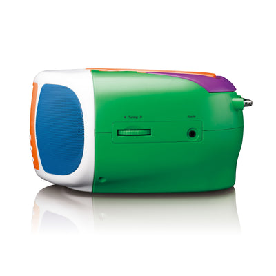 Lenco SCD-860BK - Tragbares DAB+/FM-Radio mit Bluetooth®, CD-Player und großem LCD-Farbdisplay - Schwarz