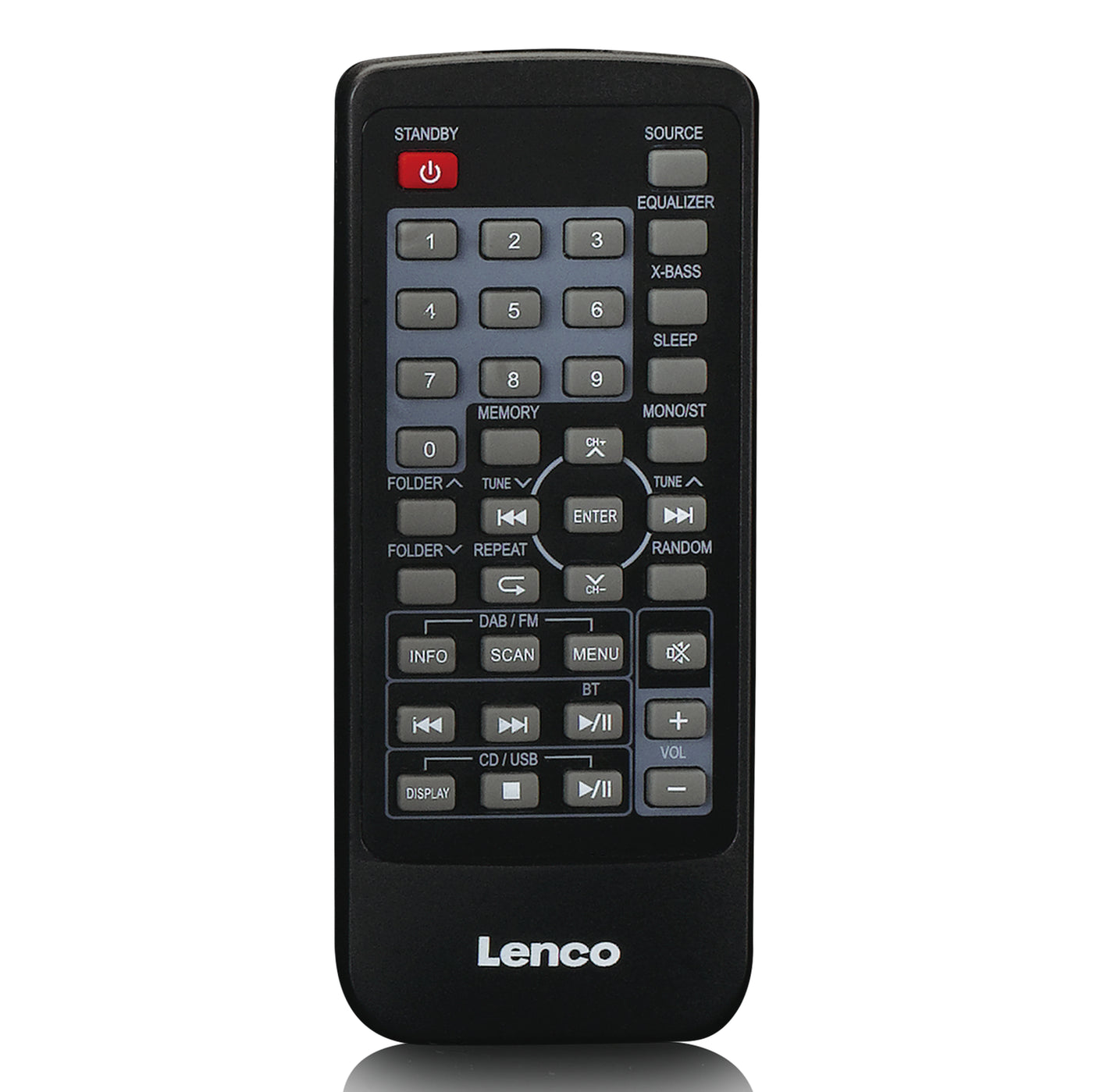 Lenco SCD-720SI - Tragbare XXL Boombox mit DAB+ / FM-Radio, Bluetooth®, CD-, USB- und Kasetten-Spieler - Silber