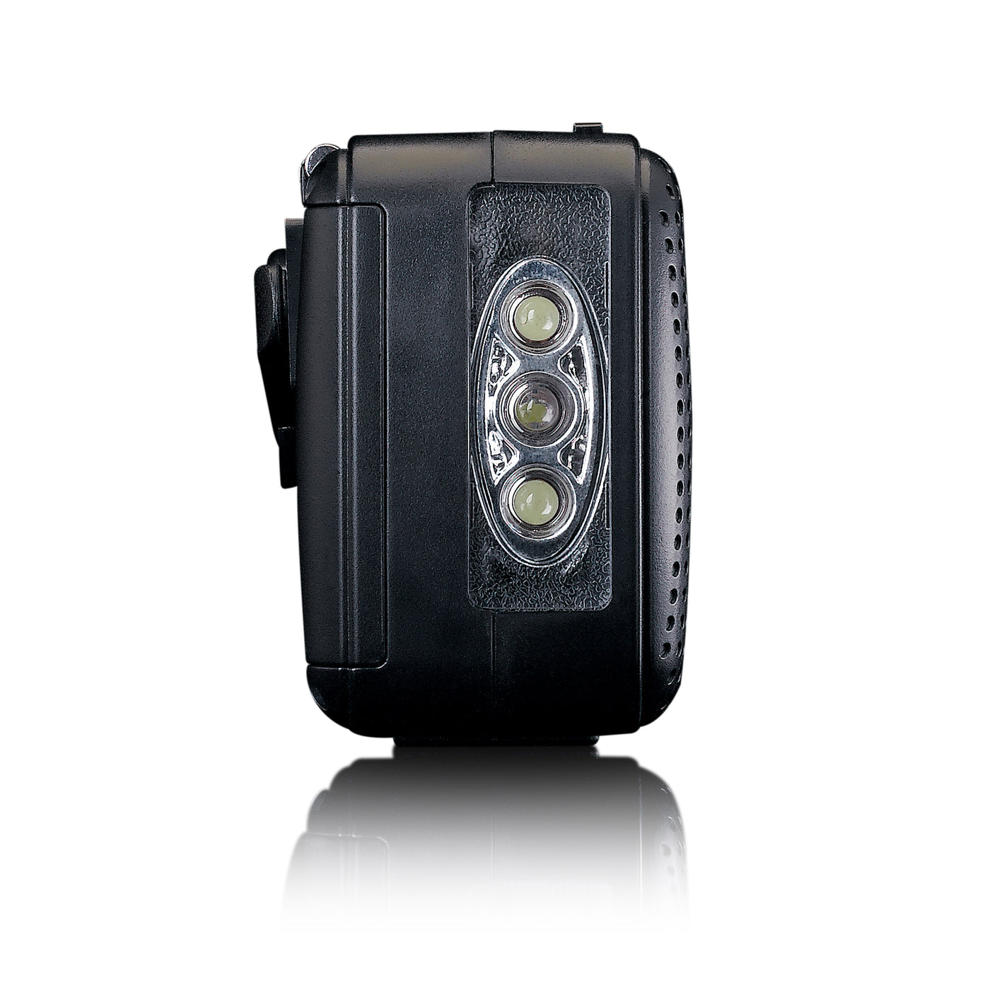 Lenco MCR-113BK - Tragbares Notfall Kurbelradio mit Aufziehfunktion, Taschenlampe und Powerbank in einem - Schwarz