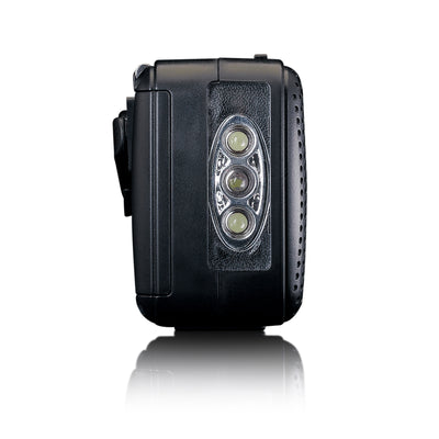 Lenco MCR-113BK - Tragbares Notfall Kurbelradio mit Aufziehfunktion, Taschenlampe und Powerbank in einem - Schwarz