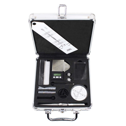 Lenco TTA-12IN1PRO - Professionelles 12-in-1 Plattenspieler-Zubehörset - Deluxe-Set für Schallplattenreinigung - Silber