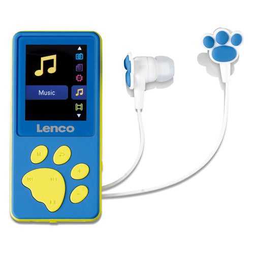 Lenco Xemio-560BU - MP3-/MP4-Player mit 8GB Speicher - Blau