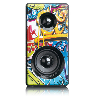 Lenco MC-020 Tags - Mikro-Stereoanlage mit FM-Radio, Bluetooth®, USB und AUX-Eingang - Tags