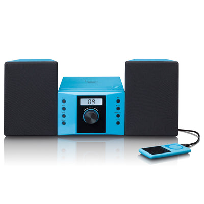 Lenco MC-013BU - Stereoanlage mit FM-Radio und CD-Player - Blau