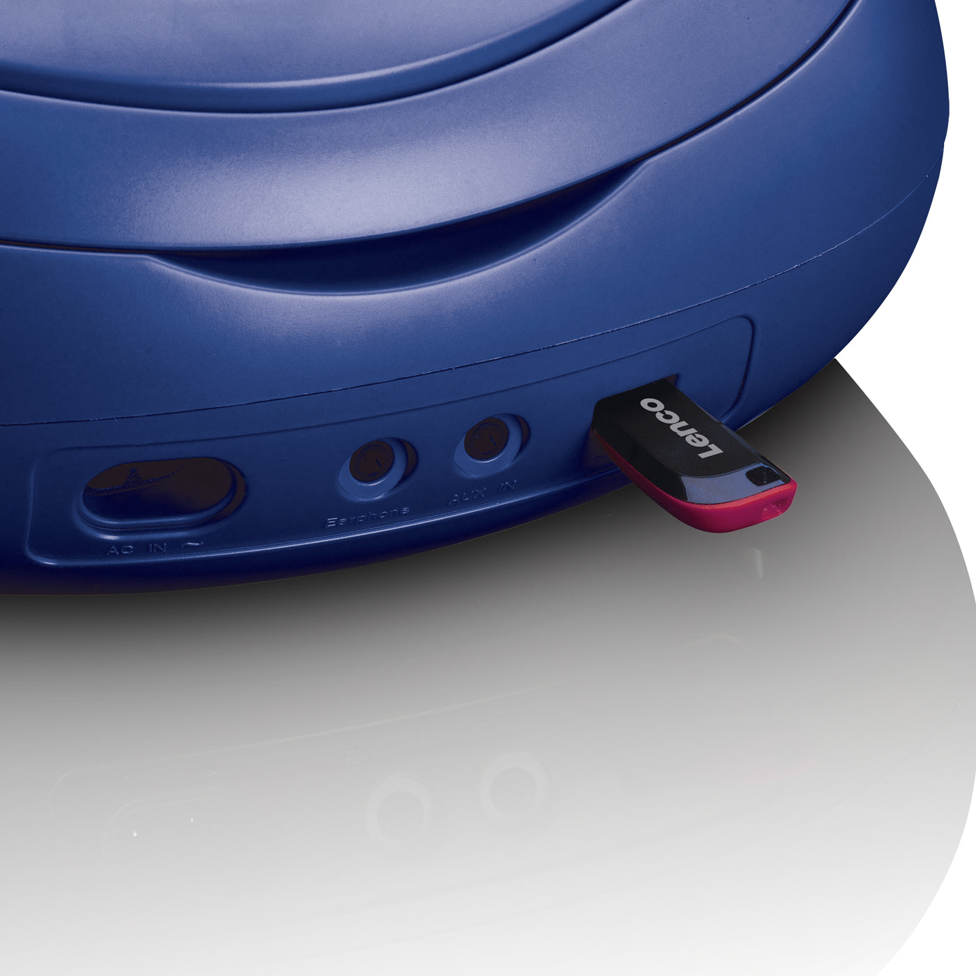 Lenco SCD-69BU - DAB Radio - Boombox - CD Player - MP3 - USB - Blau