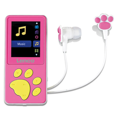 Lenco Xemio-560PK - MP3-/MP4-Player mit 8GB Speicher - Pink