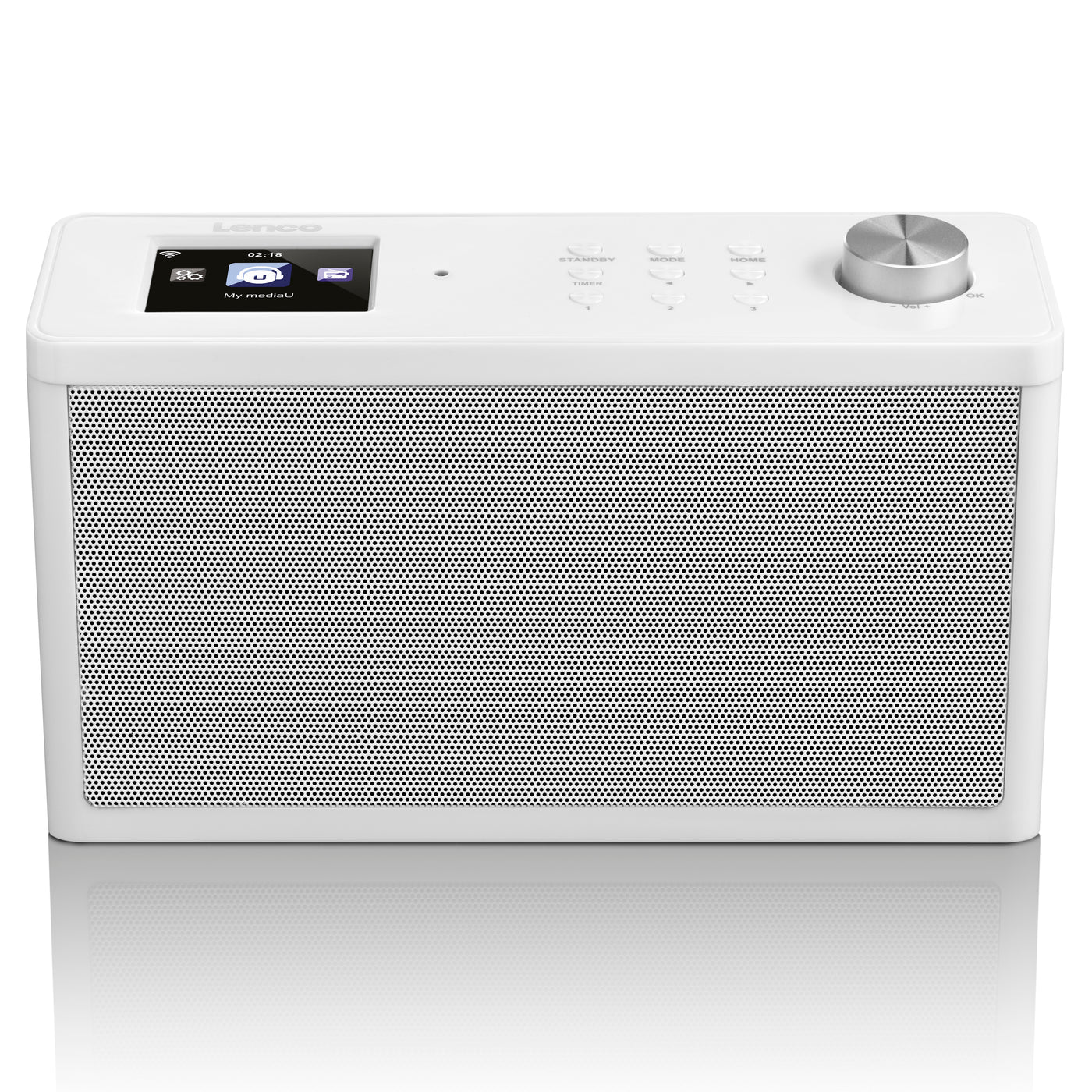 Lenco KCR-14 - Internet Küchenradio mit FM - Weiß
